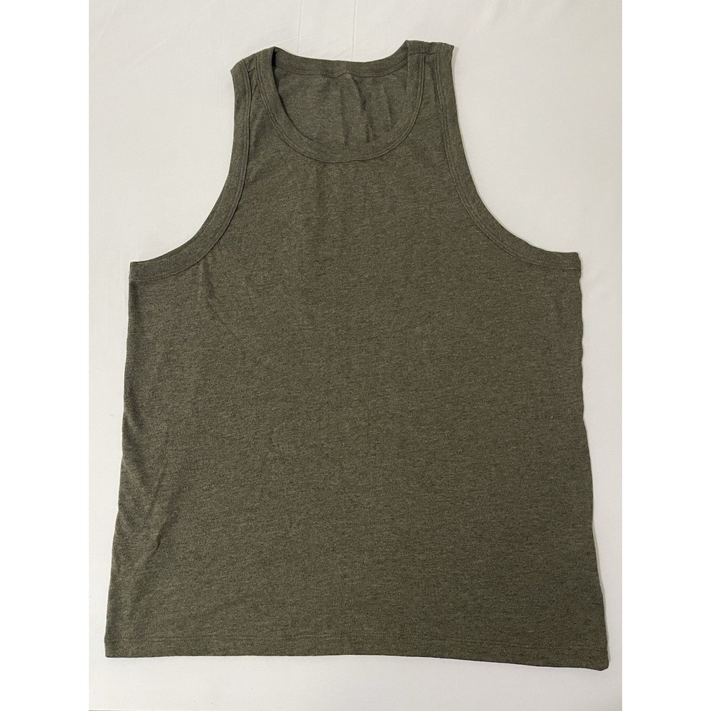 Buck Mason Cotton Tank Top Mens Size Medium Olive Green